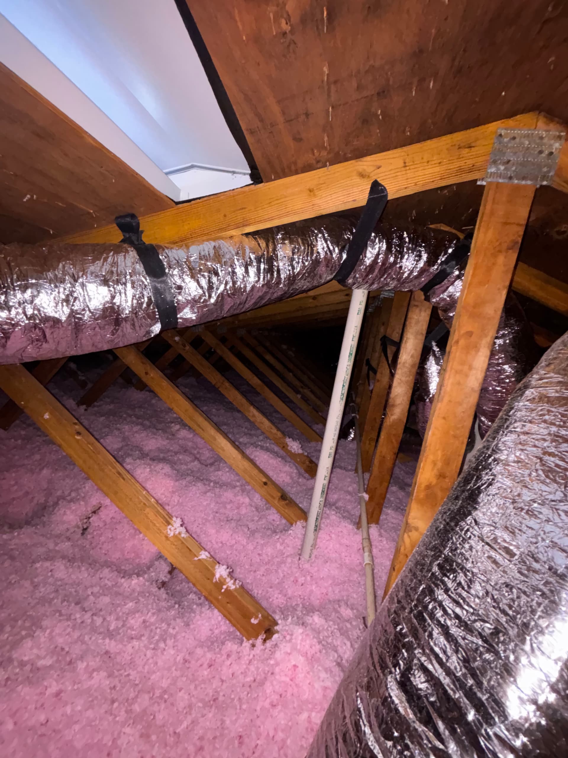 Gallery photos for Full Duct System Replacement Paired With Attic Insulation Upgrade: Image #2