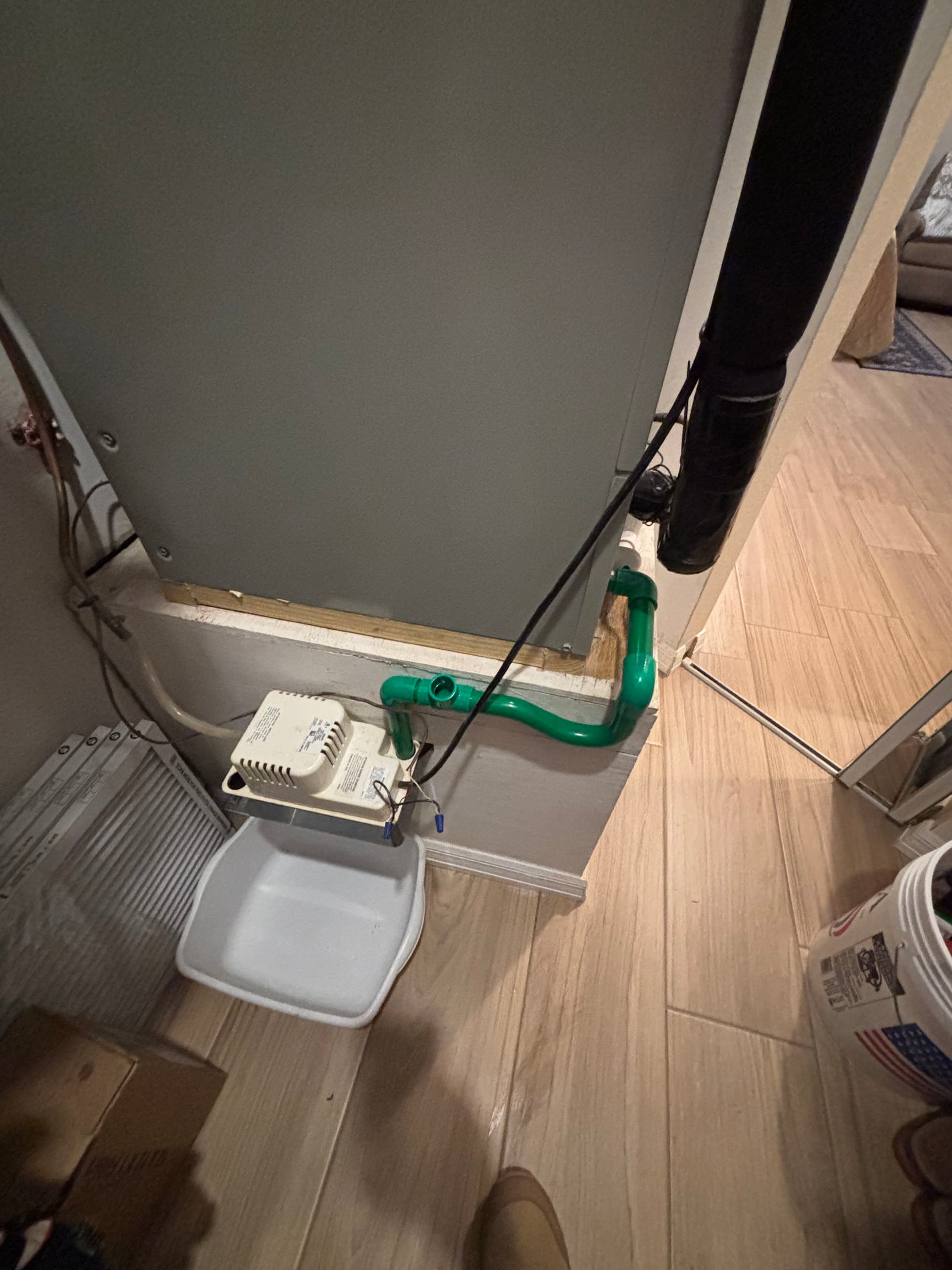 Gallery photos for A Better Way to Handle HVAC Drain Line Issues: Image #1