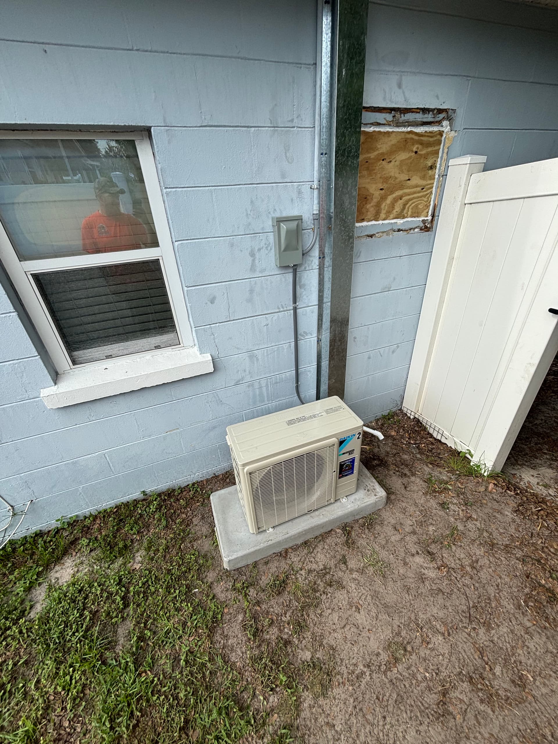 Gallery photos for Window AC Swapped for a High-Efficiency Daikin Mini-Split Heat Pump: Image #2