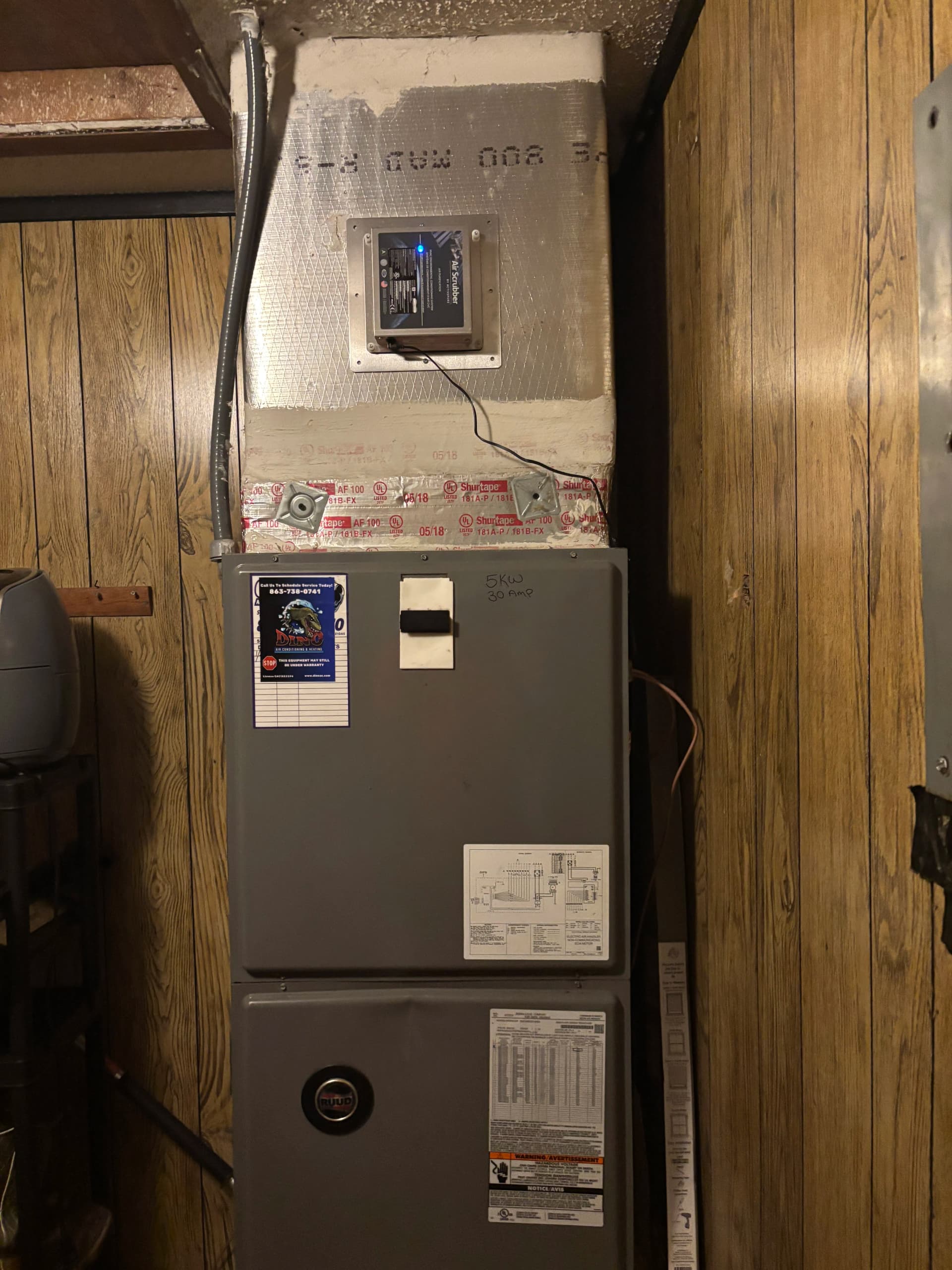 Gallery photos for Air Scrubber Installation Added During Routine HVAC Maintenance: Image #1