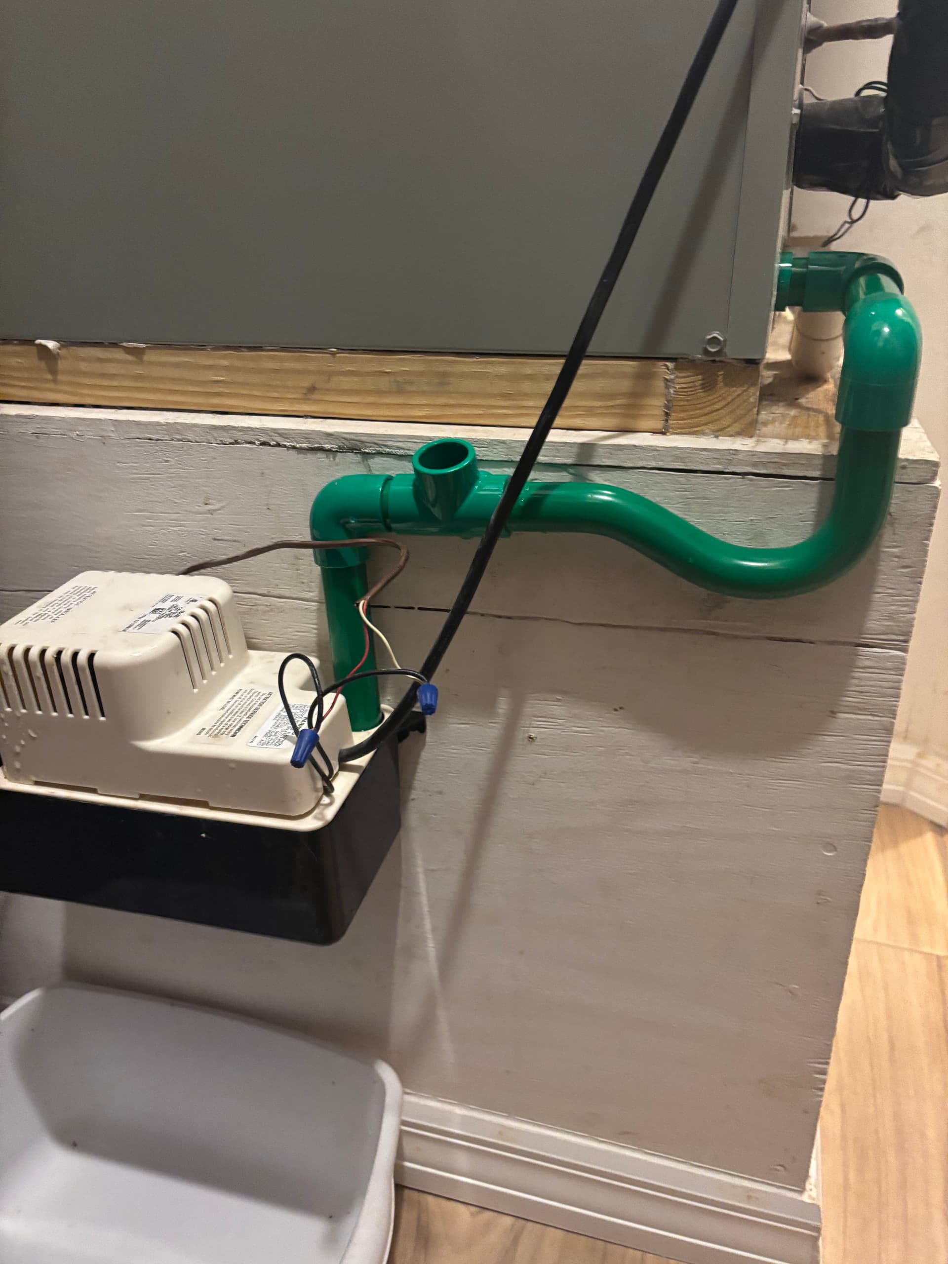 Gallery photos for A Better Way to Handle HVAC Drain Line Issues: Image #2