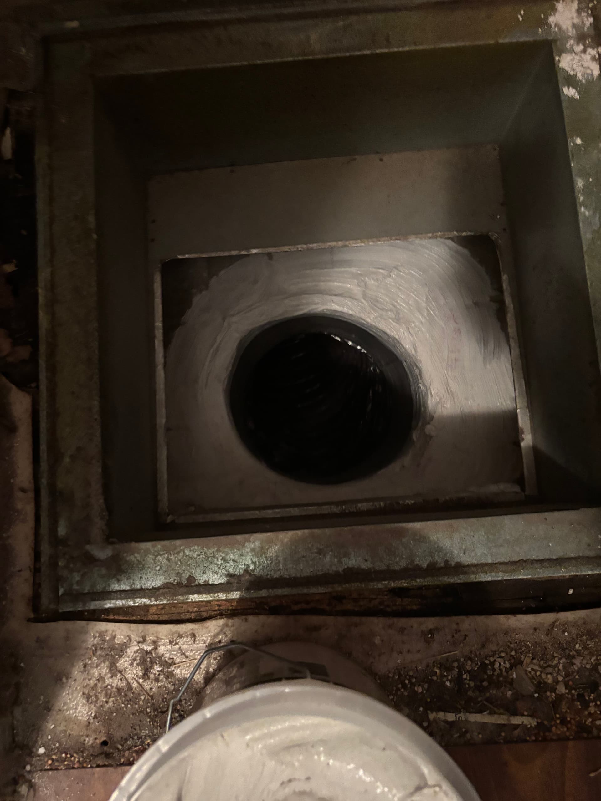 Gallery photos for Old Electric Wall Heater Removed and Ductwork Sealed Right: Image #1