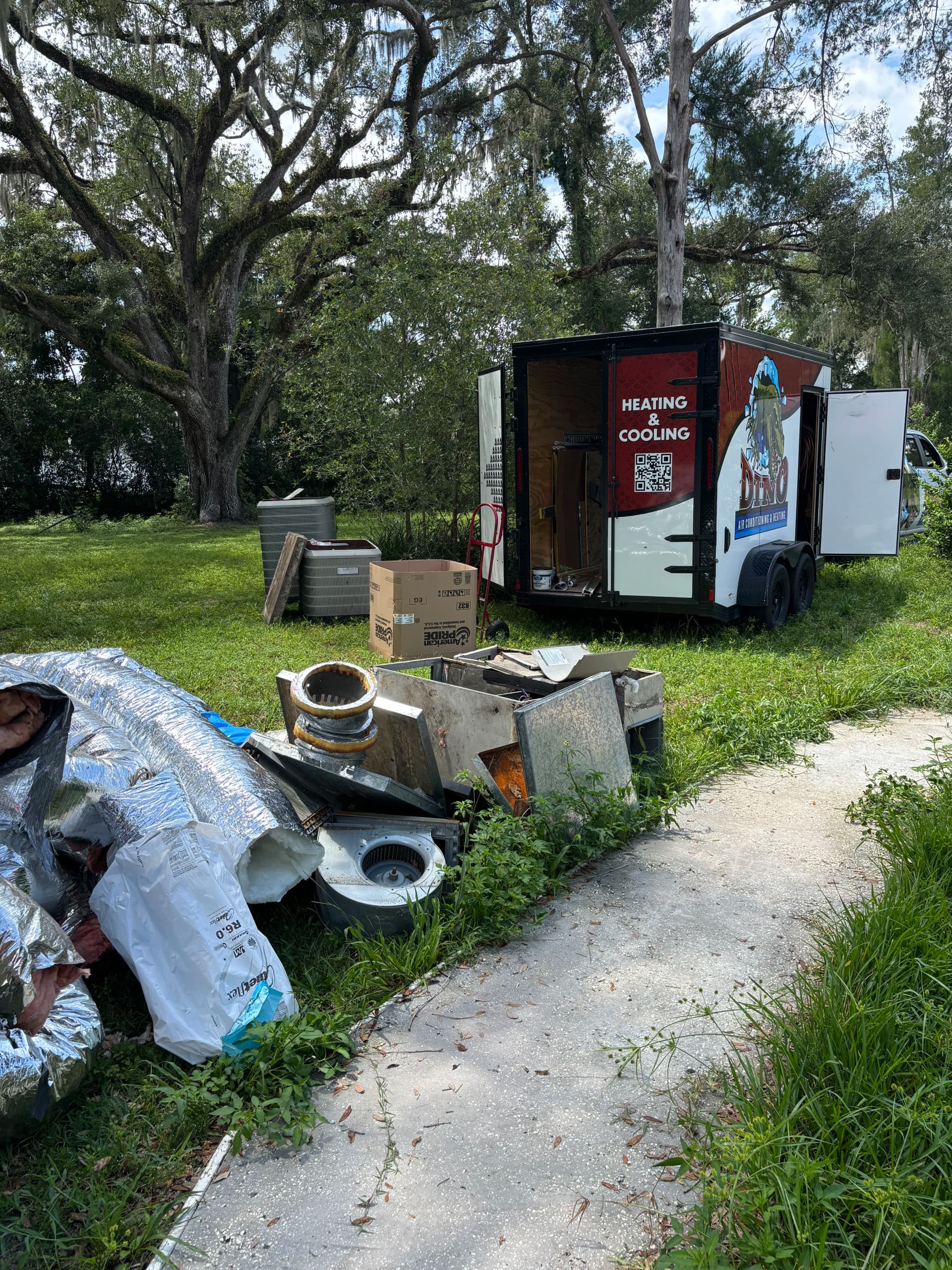 Complete Attic HVAC Tear-Out and System Replacement image