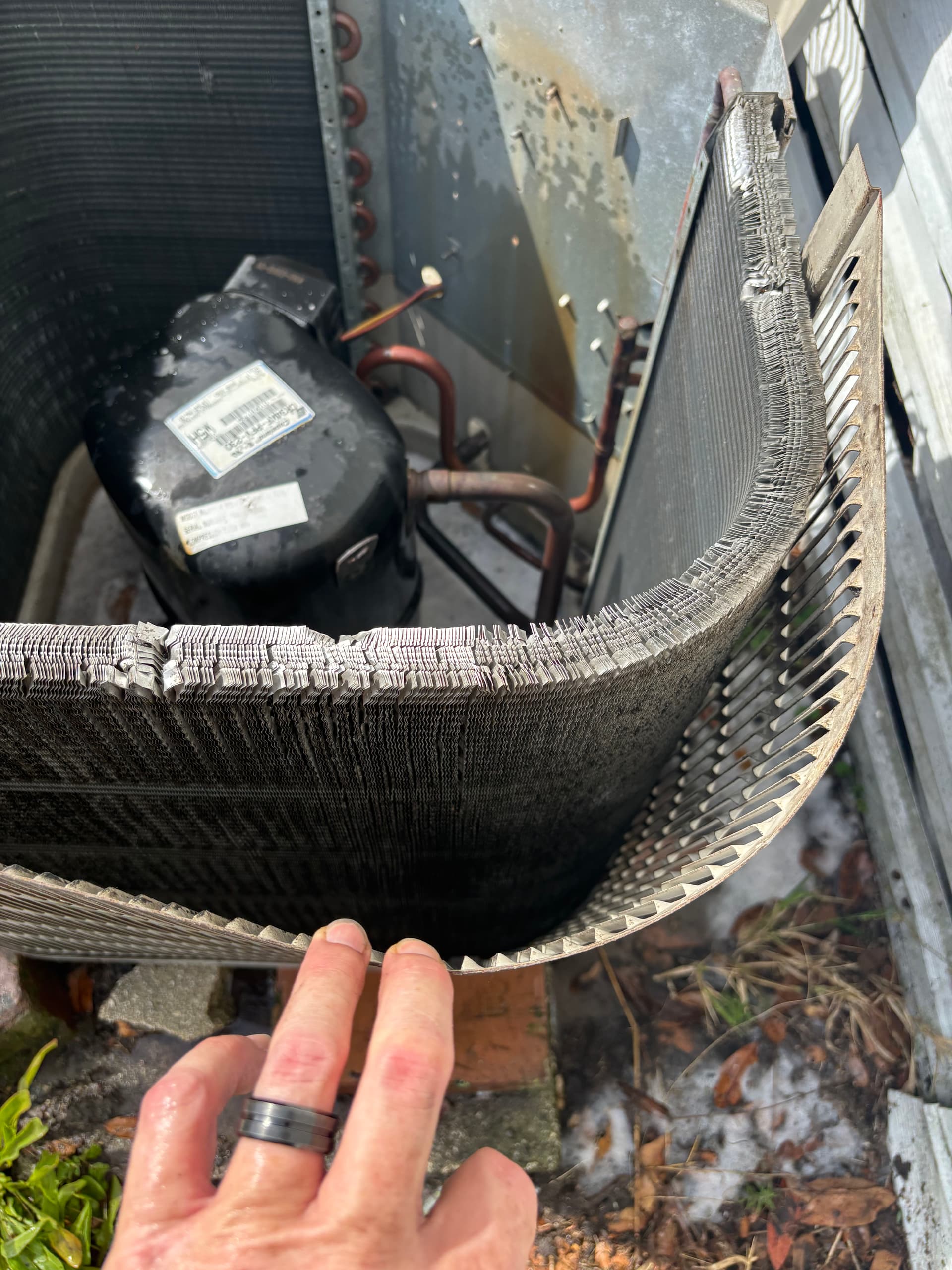 Gallery photos for What Happens When an Older AC Unit Gets Properly Cleaned: Image #9