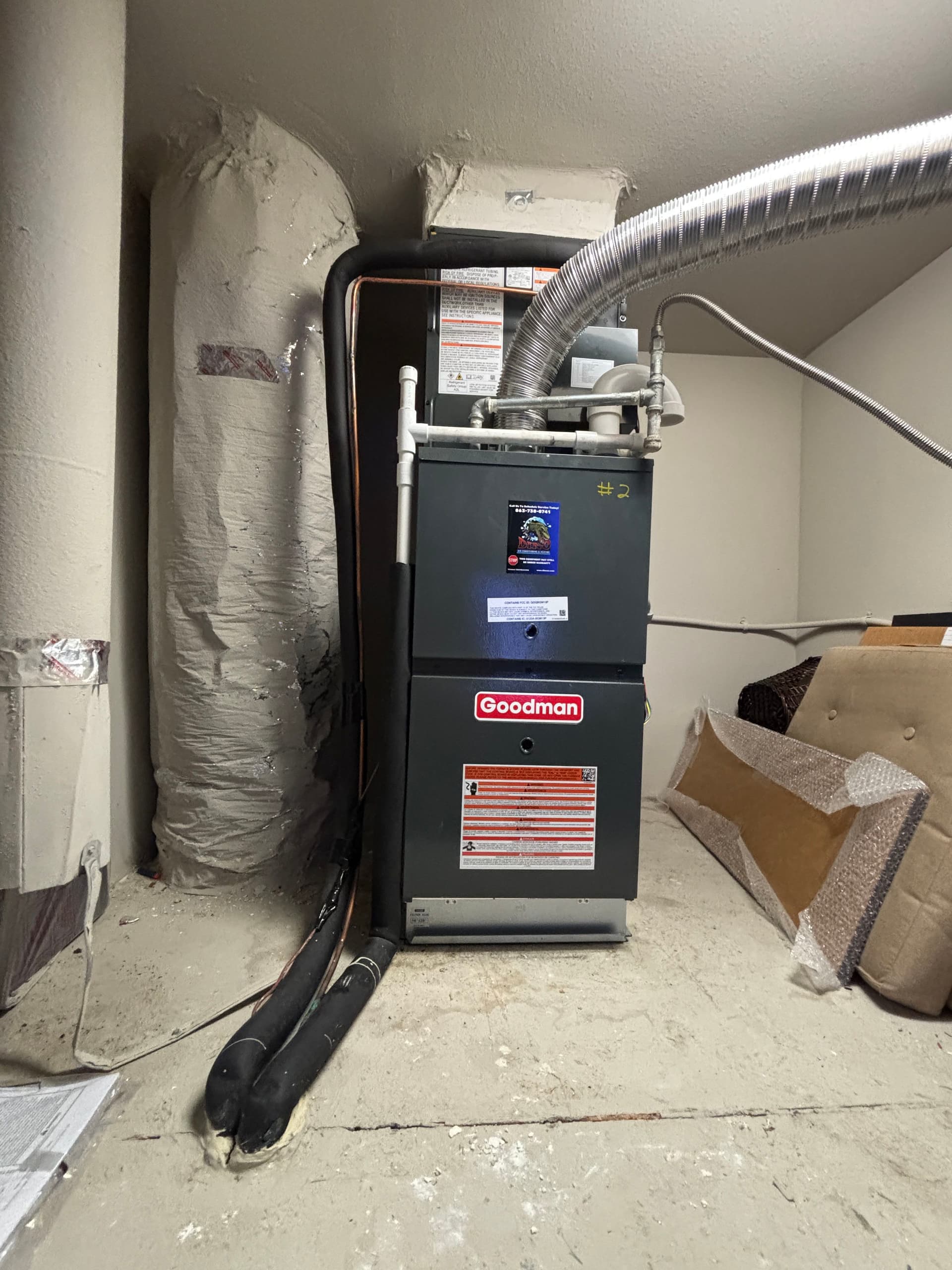 Gallery photos for Old Furnace and AC Swapped for a High-Efficiency Variable Speed System: Image #1