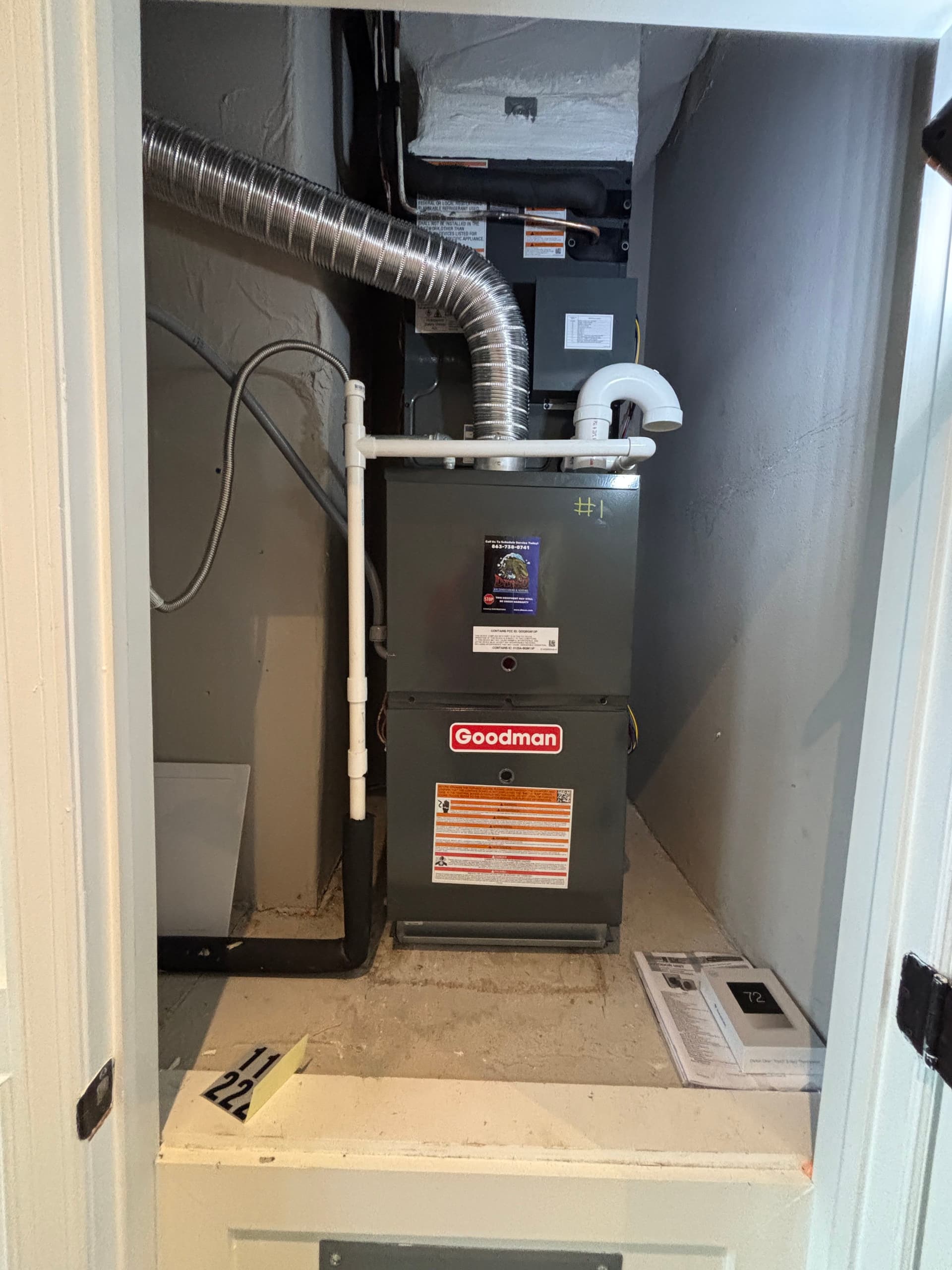 Gallery photos for Old Furnace and AC Swapped for a High-Efficiency Variable Speed System: Image #3