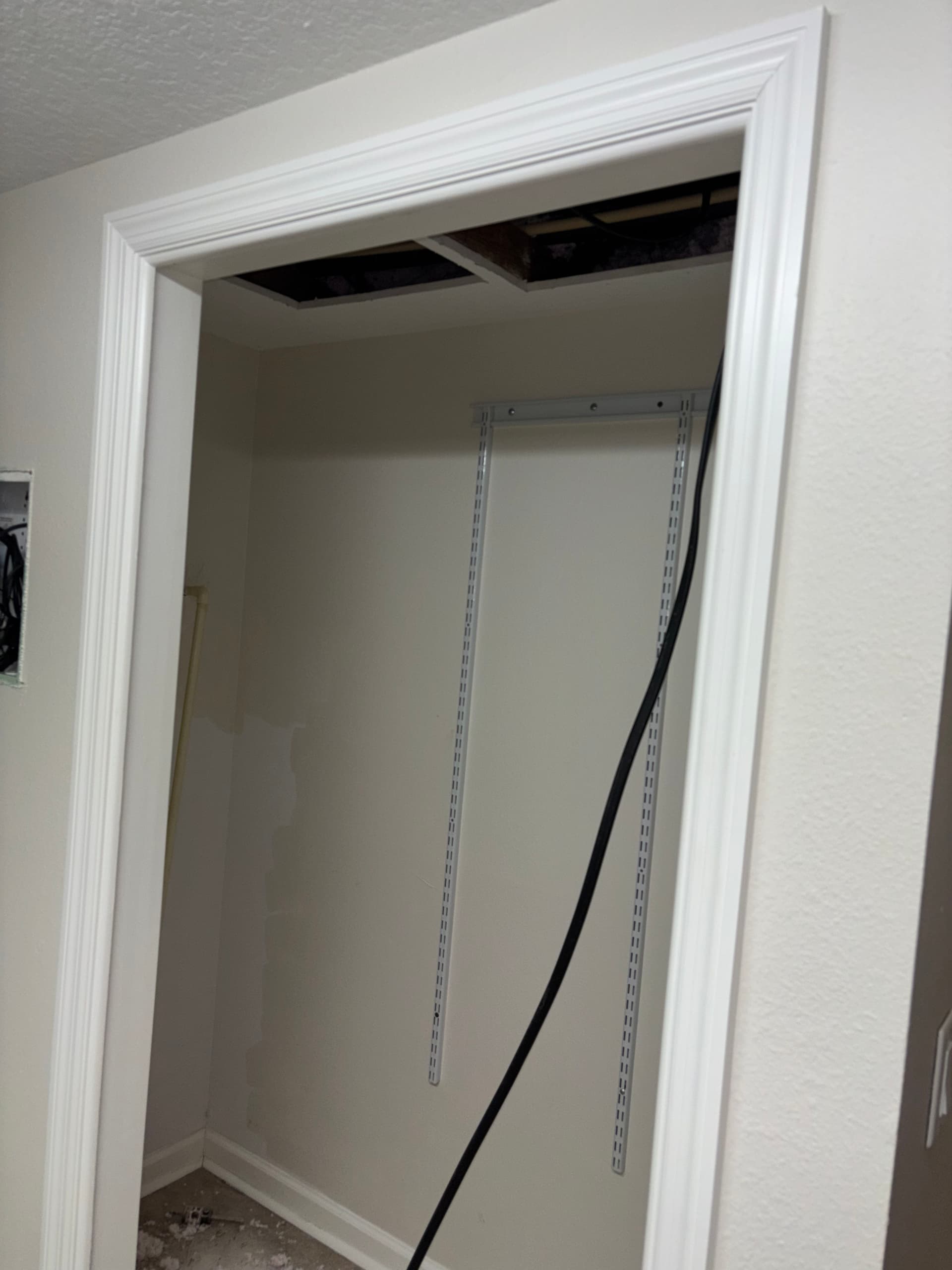Gallery photos for Air Handler Relocation and UV Air Cleaner Installation in a Tight Closet Space: Image #1