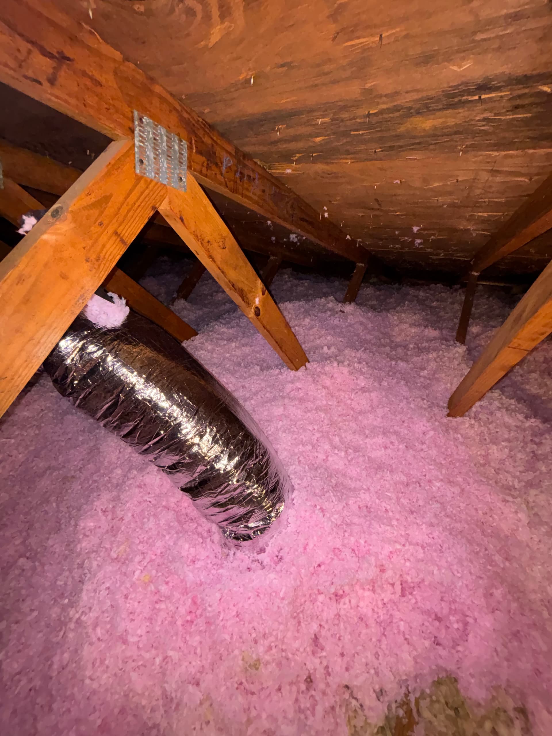 Gallery photos for Full Duct System Replacement Paired With Attic Insulation Upgrade: Image #3