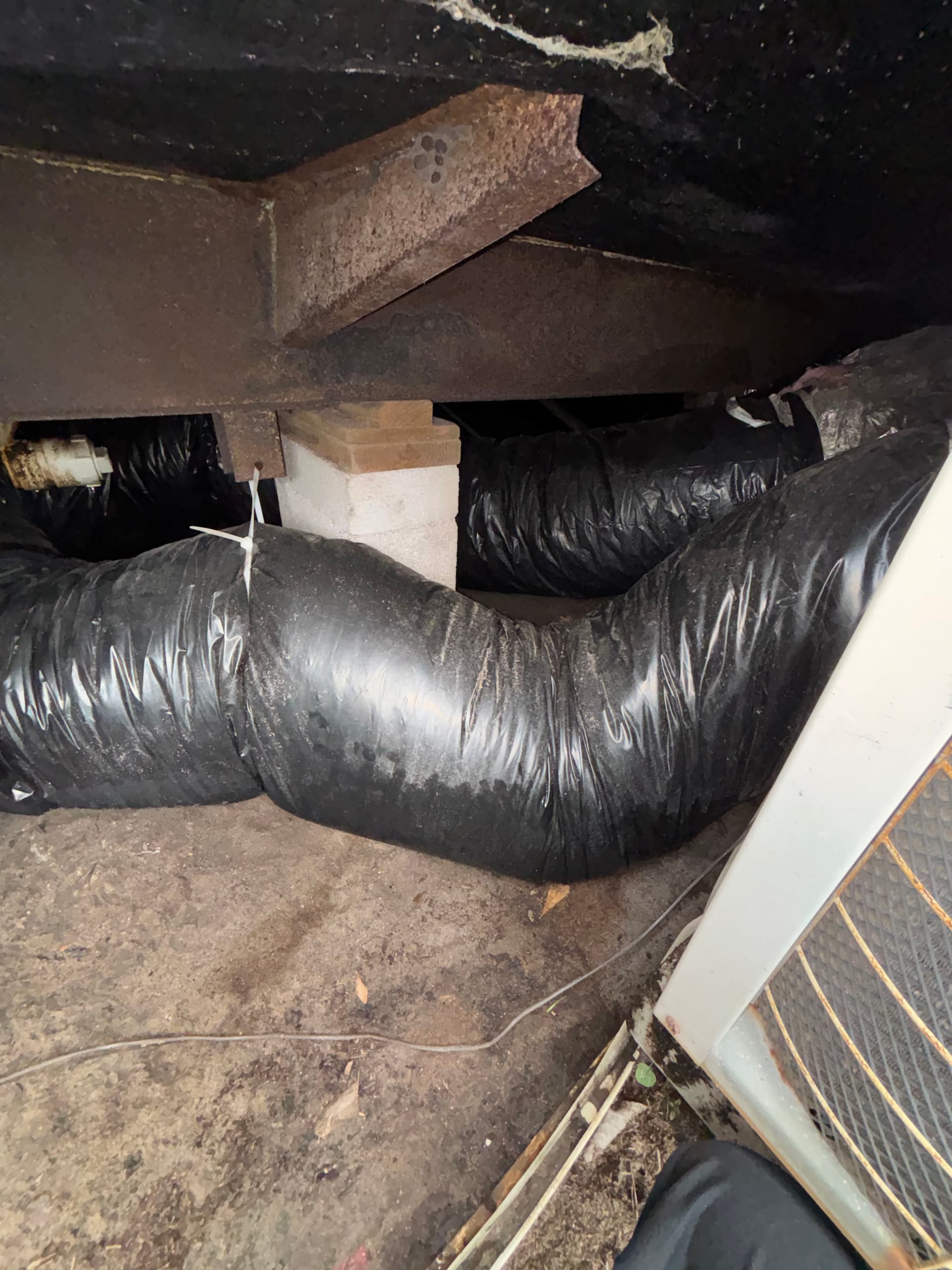 Gallery photos for Storm Water Got Into a Return Duct - Here's What We Found: Image #2