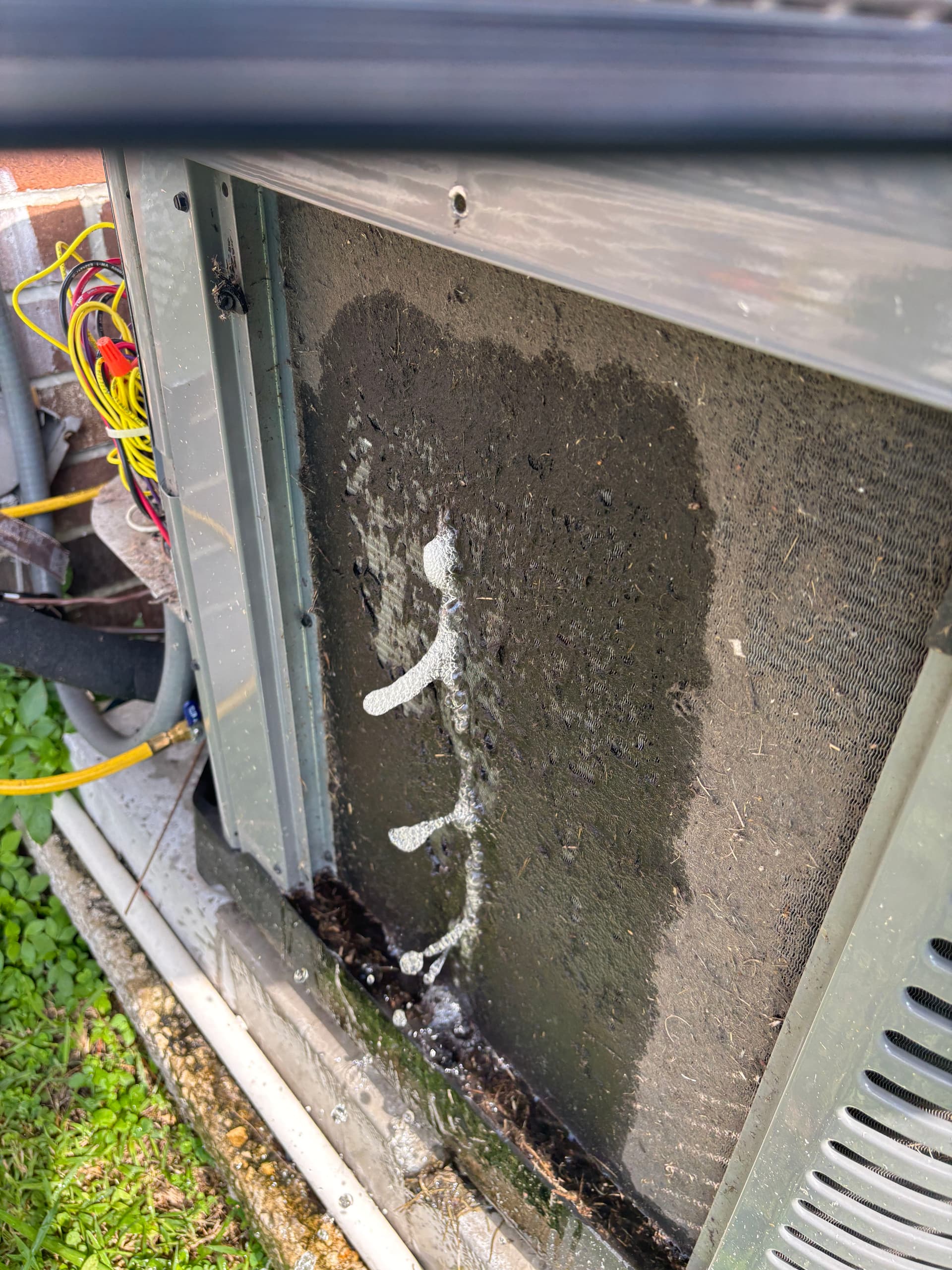 Gallery photos for AC Compressor Replacement and Coil Cleaning on a Struggling Rheem Unit: Image #4