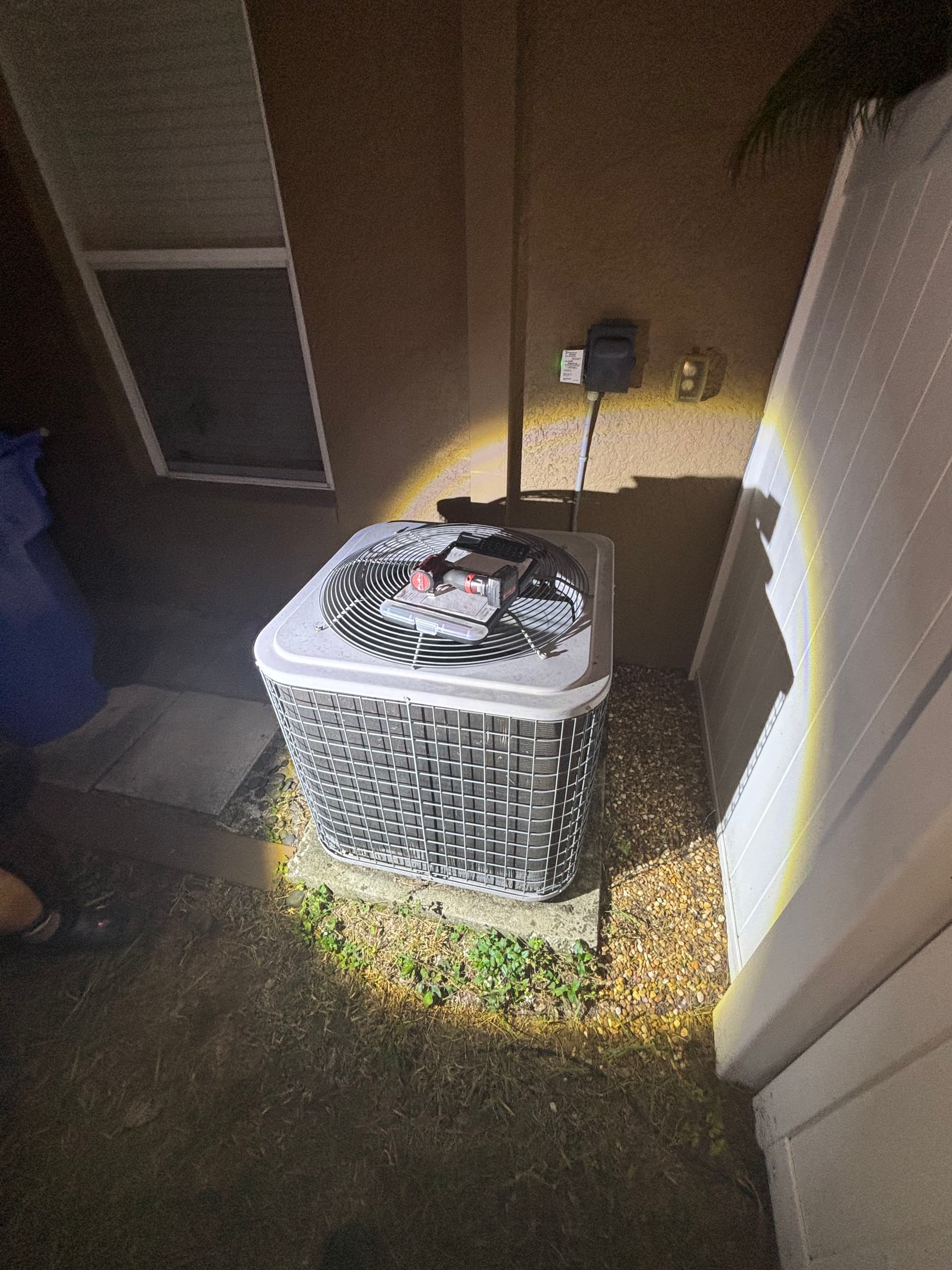 Efficient Nighttime AC Repair by Dino Air Conditioning & Heating image