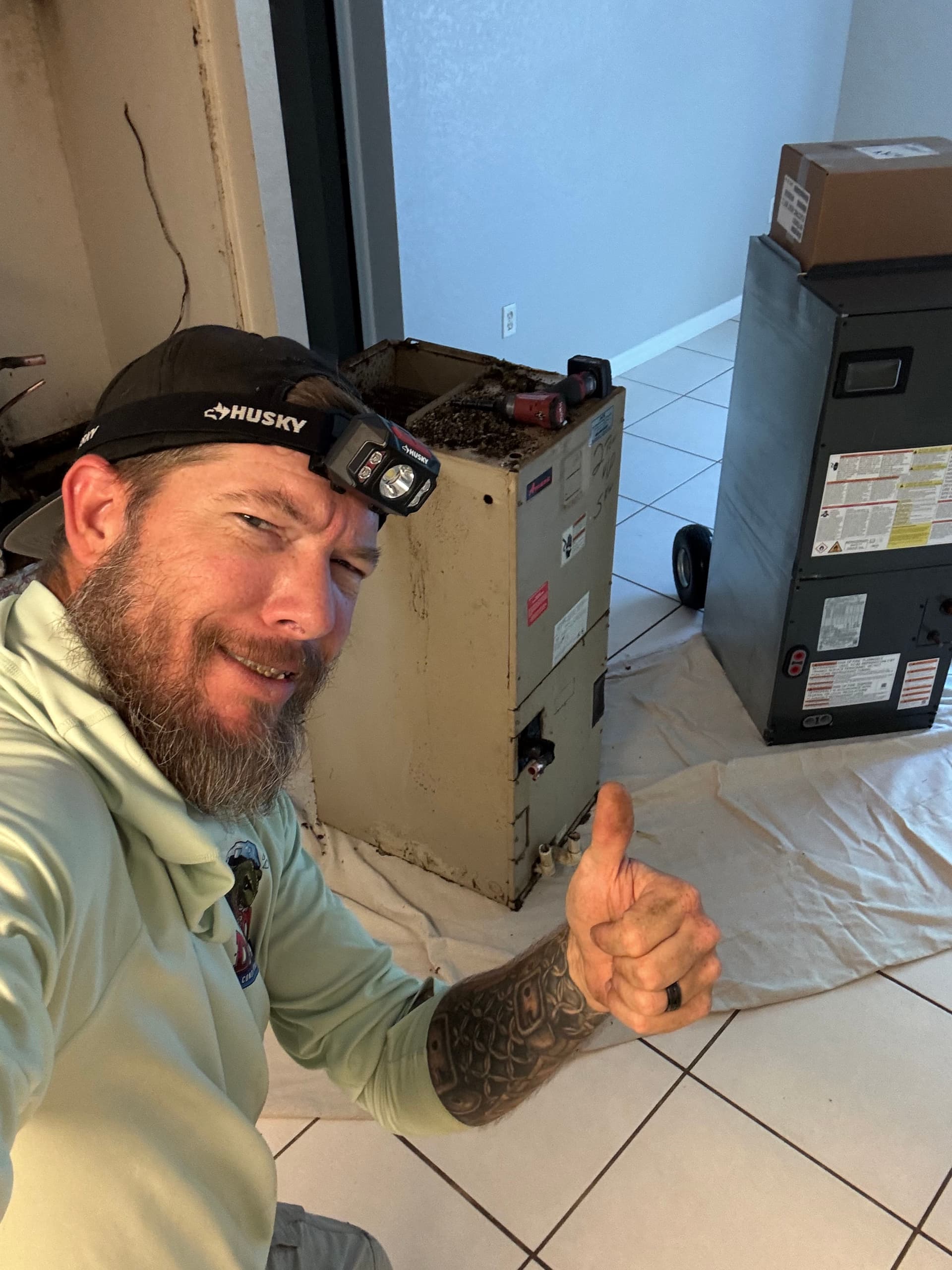 Gallery photos for New Basic Heat Pump Installation for Year-Round Comfort: Image #1