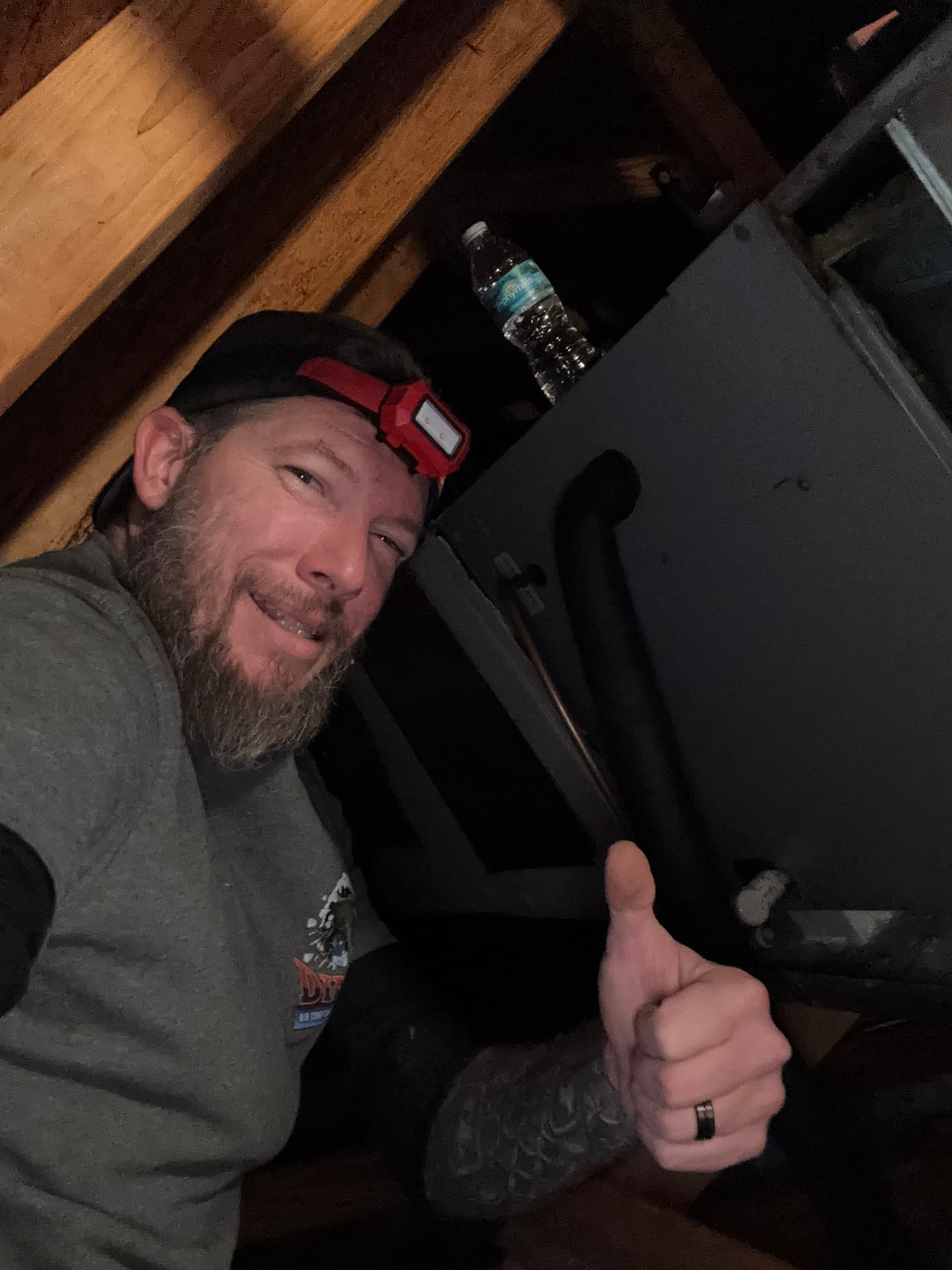 Gallery photos for Adventures in Attic HVAC Maintenance: Image #1