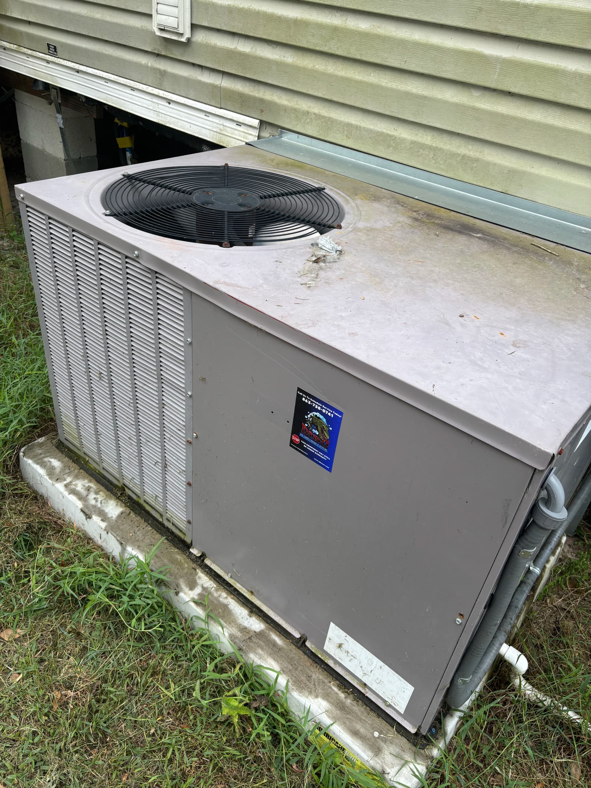 Gallery photos for Bad Blower Motor Fixed on a Package AC Unit: Image #4