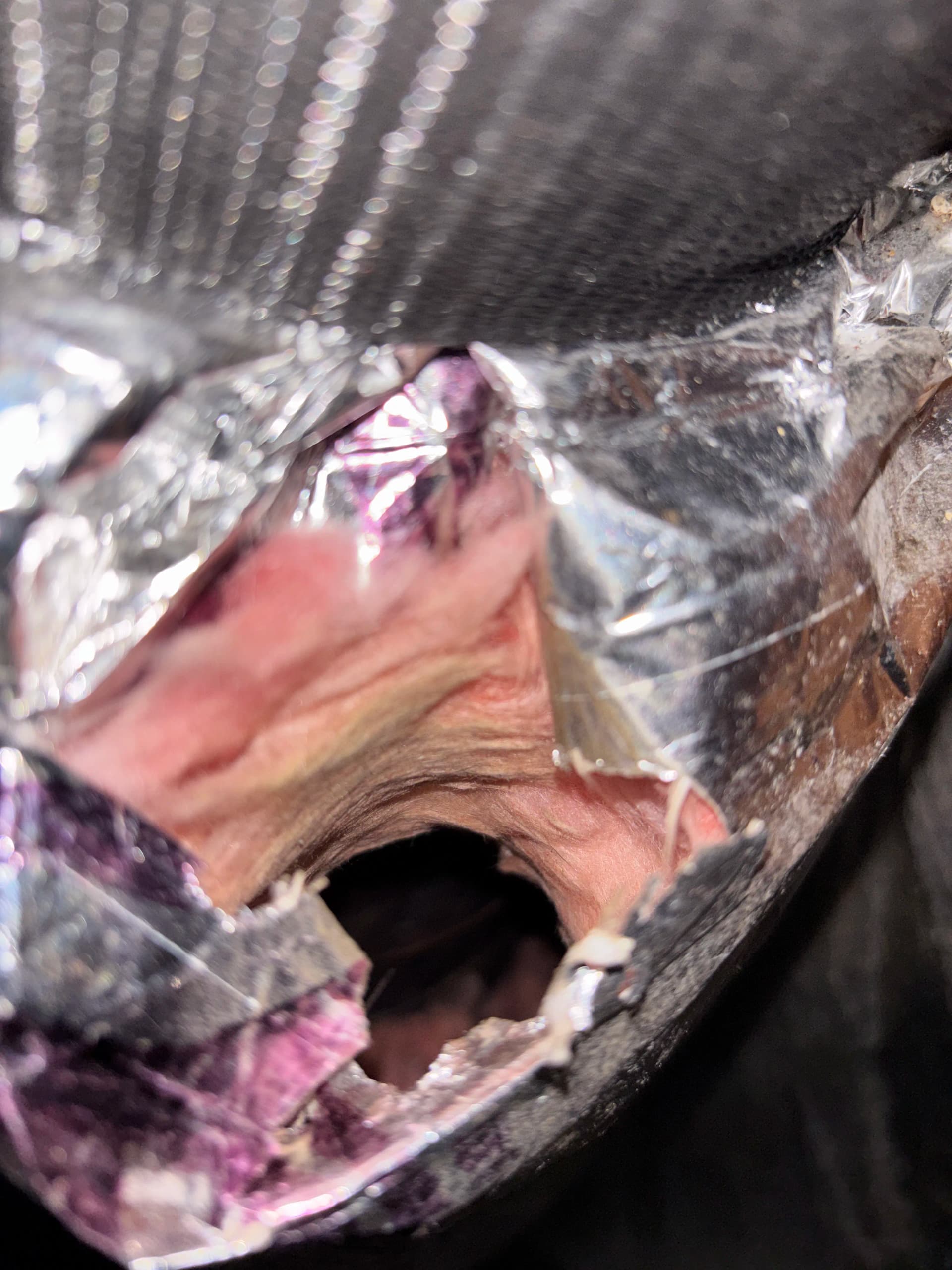 Gallery photos for What Damaged Ductwork Actually Looks Like Inside Your Attic: Image #3