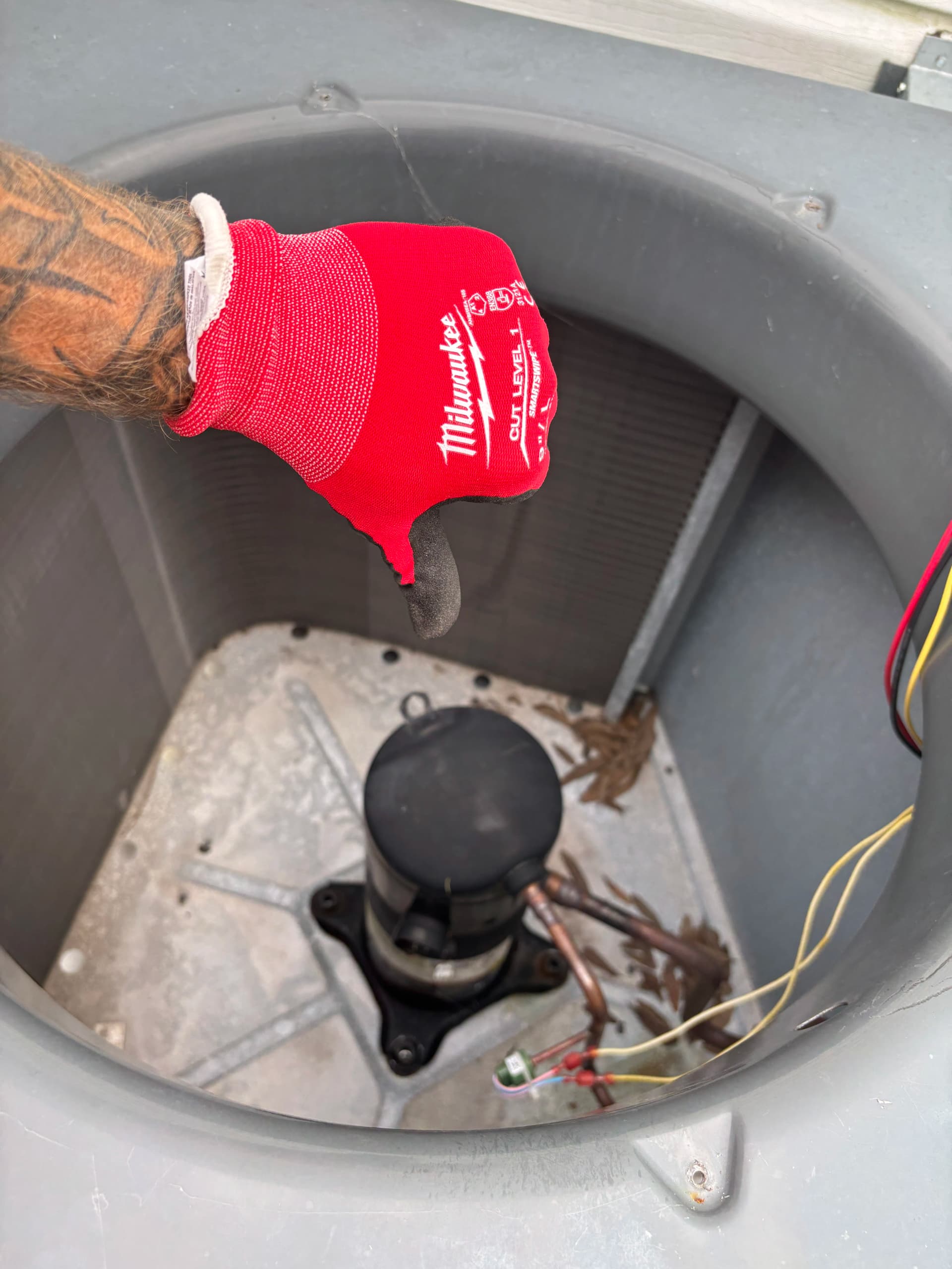 Goodman AC Compressor Replacement Gets Cold Air Flowing Again image