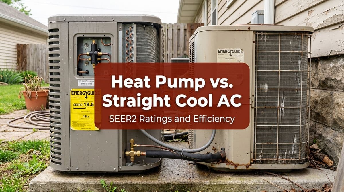 Blog post Heat Pump vs. Straight Cool AC: SEER2 and When to Upgrade image