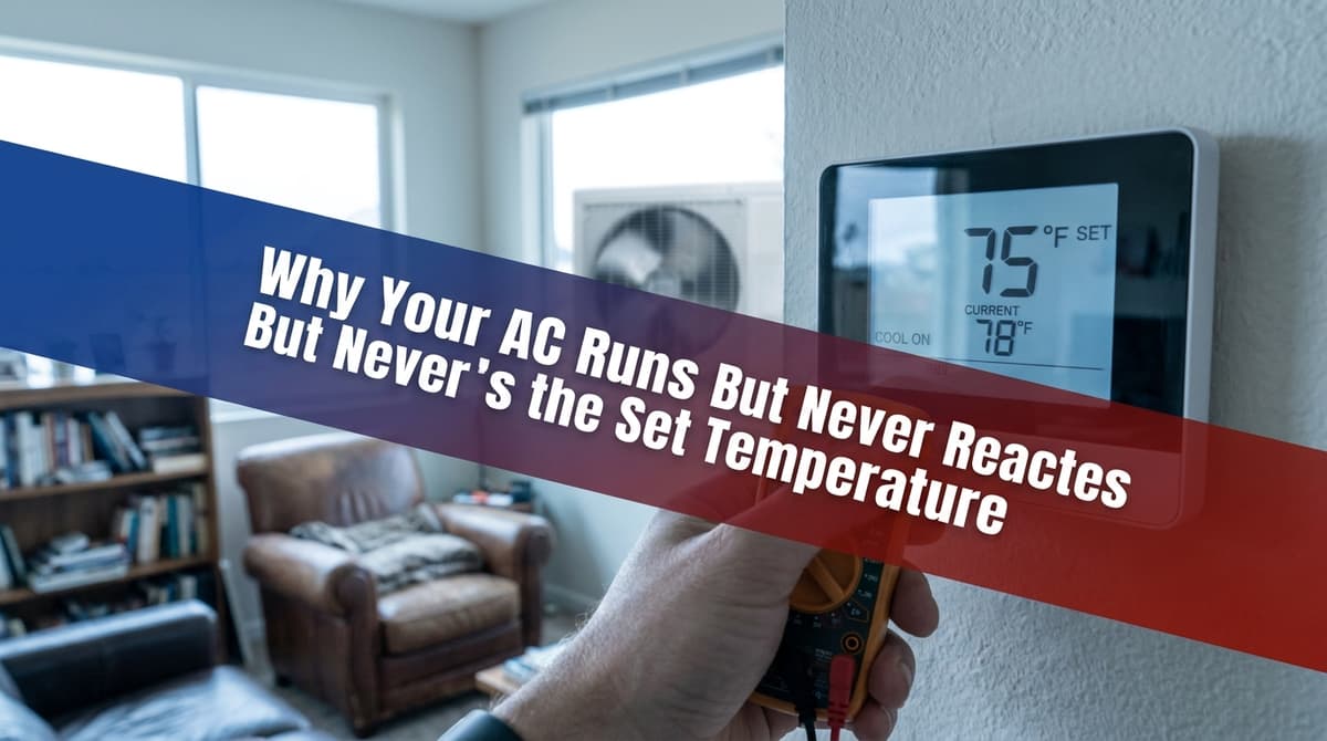 Blog post Why Your AC Runs But Never Reaches the Set Temperature image